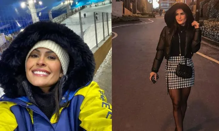 Larissa Borges fazia viagem em Gramado quando sofreu uma parada cardíaca — Foto: Reprodução/Redes sociais