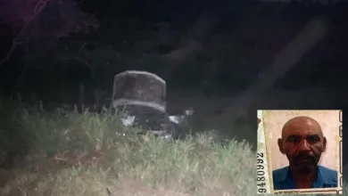 Idoso morre em acidente trânsito na Estrada do Feijão