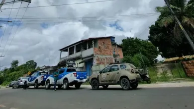 Nove mortos são encontrados em Mata de São João, na Região Metropolitana de Salvador — Foto: Camila Marinho/TV Bahia