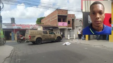 Jovem é perseguido e executado a tiros em Feira de Santana. Foto: Reprodução