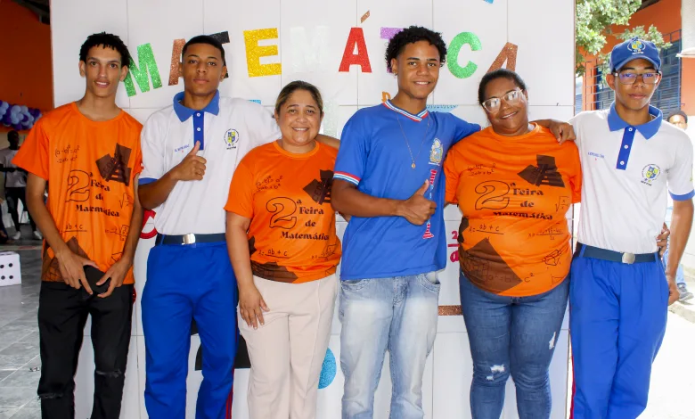 Colégio Estadual Domingos Barros de Azevedo realiza 2ª Feira de Jogos Matemáticos em Conceição do Jacuípe. Foto: Fala Genefax| Diego Passos