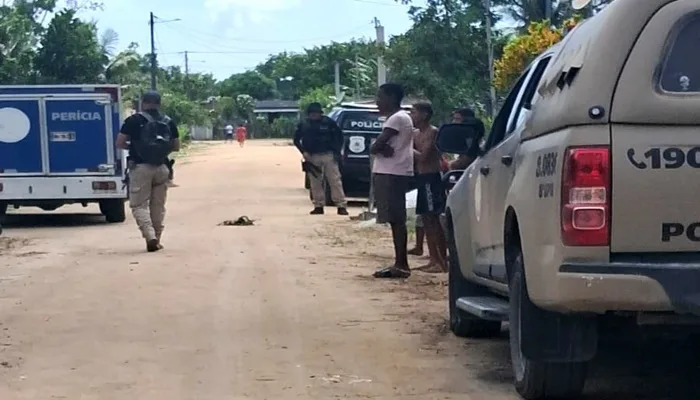 O jovem tentou fugir, mas foi alcançado e atingido por disparos de pistola - Foto: Reprodução/Radar News