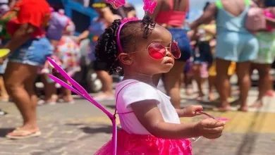 Creche Alegria de Viver realiza desfile em Santo Amaro em celebração à Primavera e à Semana da Criança. Foto: Ascom Santo Amaro