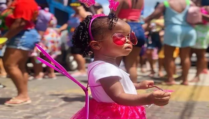 Creche Alegria de Viver realiza desfile em Santo Amaro em celebração à Primavera e à Semana da Criança. Foto: Ascom Santo Amaro