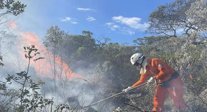 Casos de incêndio são registrados em cidades distintas da Bahia. Foto: Reprodução/Corpo de Bombeiros da Bahia