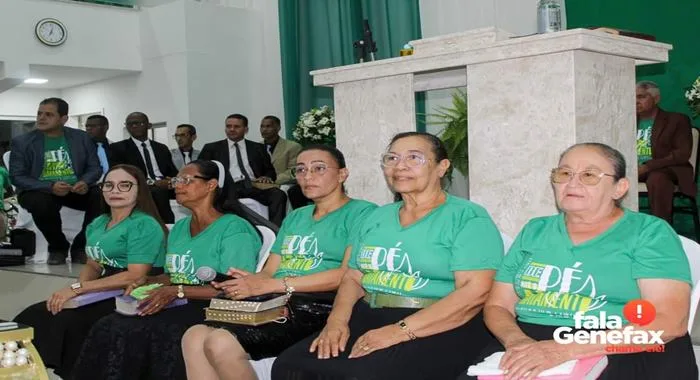 É HOJE! Igreja Assembleia de Deus de Conceição do Jacuípe realiza Congresso Círculo de Oração. Foto: Fala Genefax