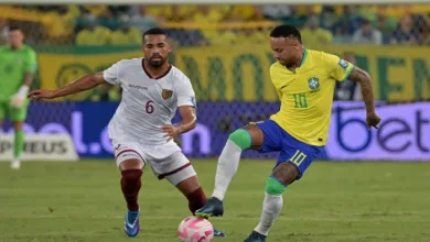 Neymar teve atuação de pouco brilho contra a Venezuela - Foto: Nelson Almeida | AFP