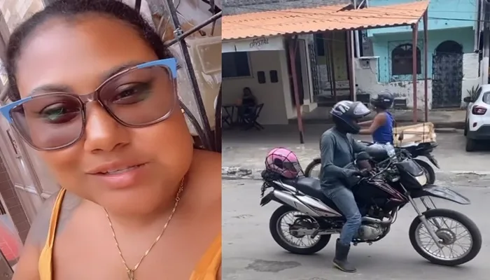 Motociclista de app nega corrida ao ver ‘passageira gorda’ - Foto: Reprodução/Redes sociais