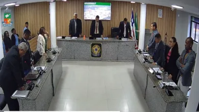 28ª Sessão Ordinária da Câmara de Amélia Rodrigues - Foto: Reprodução/Vídeo