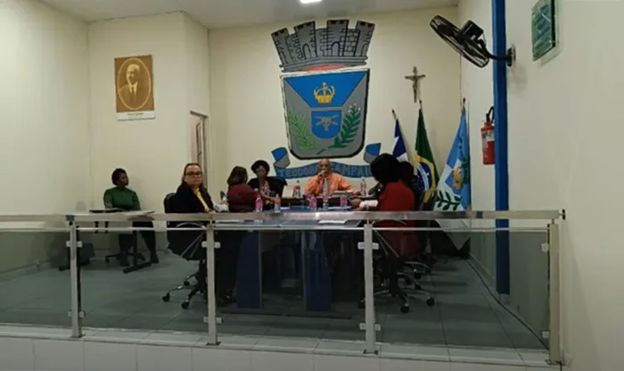 Vereadores durante Sessão da Câmara Municipal de Teodoro Sampaio - Foto: Reprodução/Vídeo