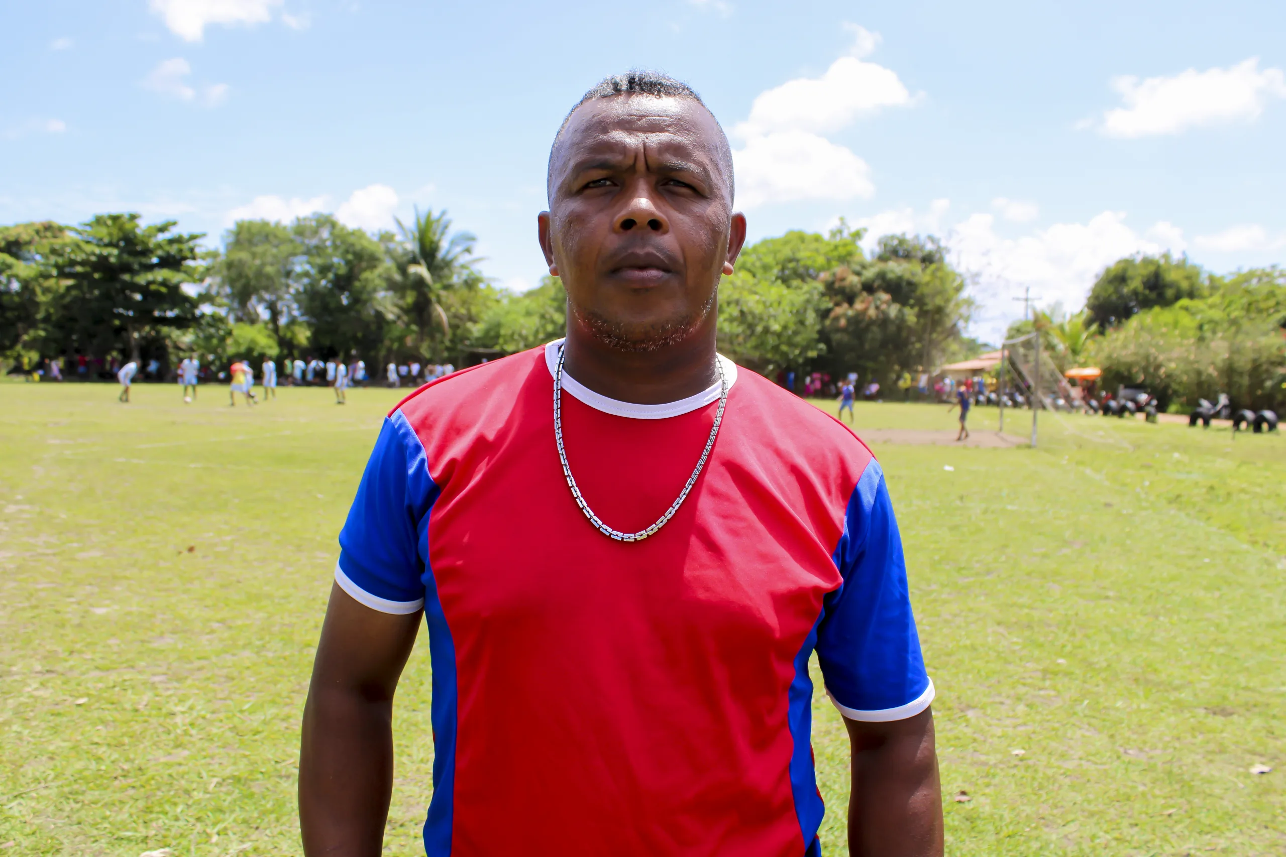 Moacir Pereira, representante da Escolinha Meninos de Ouro - Foto: Fala Genefax