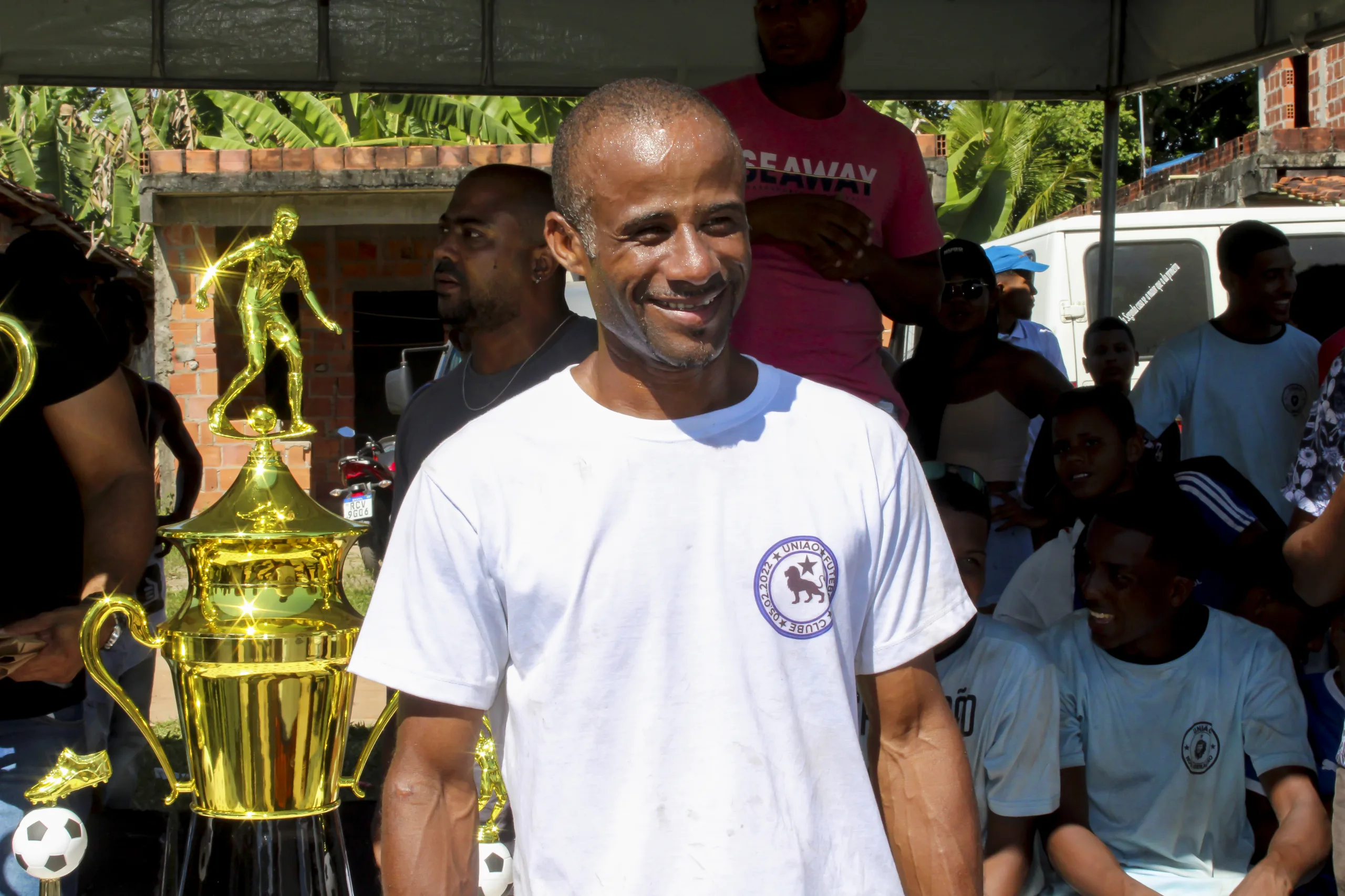 Agnaldo Silva, professor da Escolinha União Futebol Clube - Foto: Fala Genefax