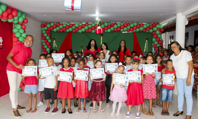 Encerramento do ano letivo na Escola Antônio Antunes - Foto: Fala Genefax