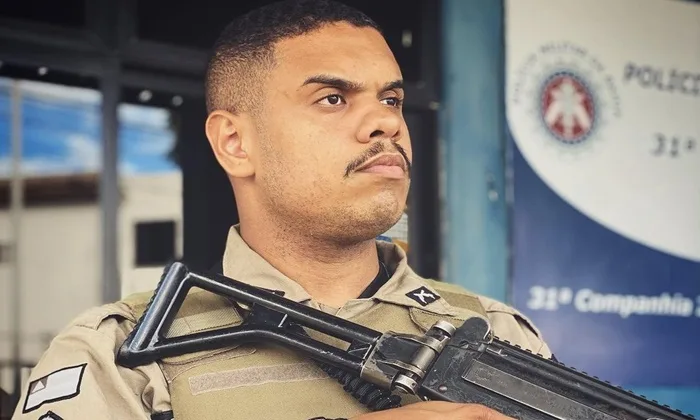 Soldado Luan Matos, conhecido como Soldado Matos - Foto: Reprodução/Redes sociais