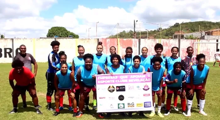 Esporte Clube Revelação, representante do futebol feminino em Santo Amaro - Foto: Reprodução/ASCOM Santo Amaro