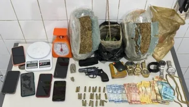 Rondesp prende traficante com 5 kg de maconha. Foto: Divulgação/ SSP