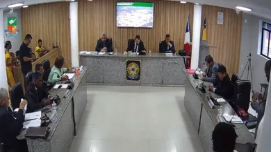 Sessão da Câmara Municipal de Amélia Rodrigues - Foto: Reprodução/Vídeo