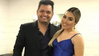 Naiara Azevedo e o ex-marido Rafael Cabral — Foto: Reprodução/Redes Sociais