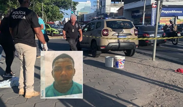 Jovem de 24 anos é assassinado a tiros na Avenida Getúlio Vargas - Foto: Reprodução