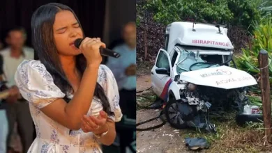  Cantora gospel de 18 anos que morreu após acidente — Foto: Reprodução/Redes Sociais