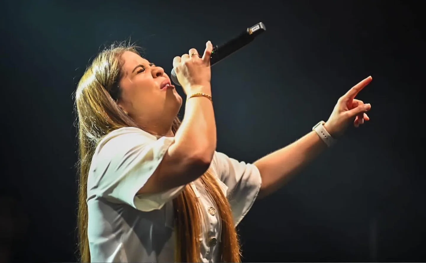 Cantora Valesca Maysa - Foto: ASCOM/Santo Amaro