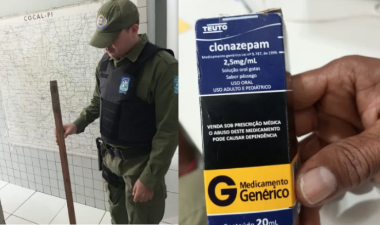 Foto: Caso aconteceu em Cocal, no Piauí | Divulgação Divulgação/Polícia Militar