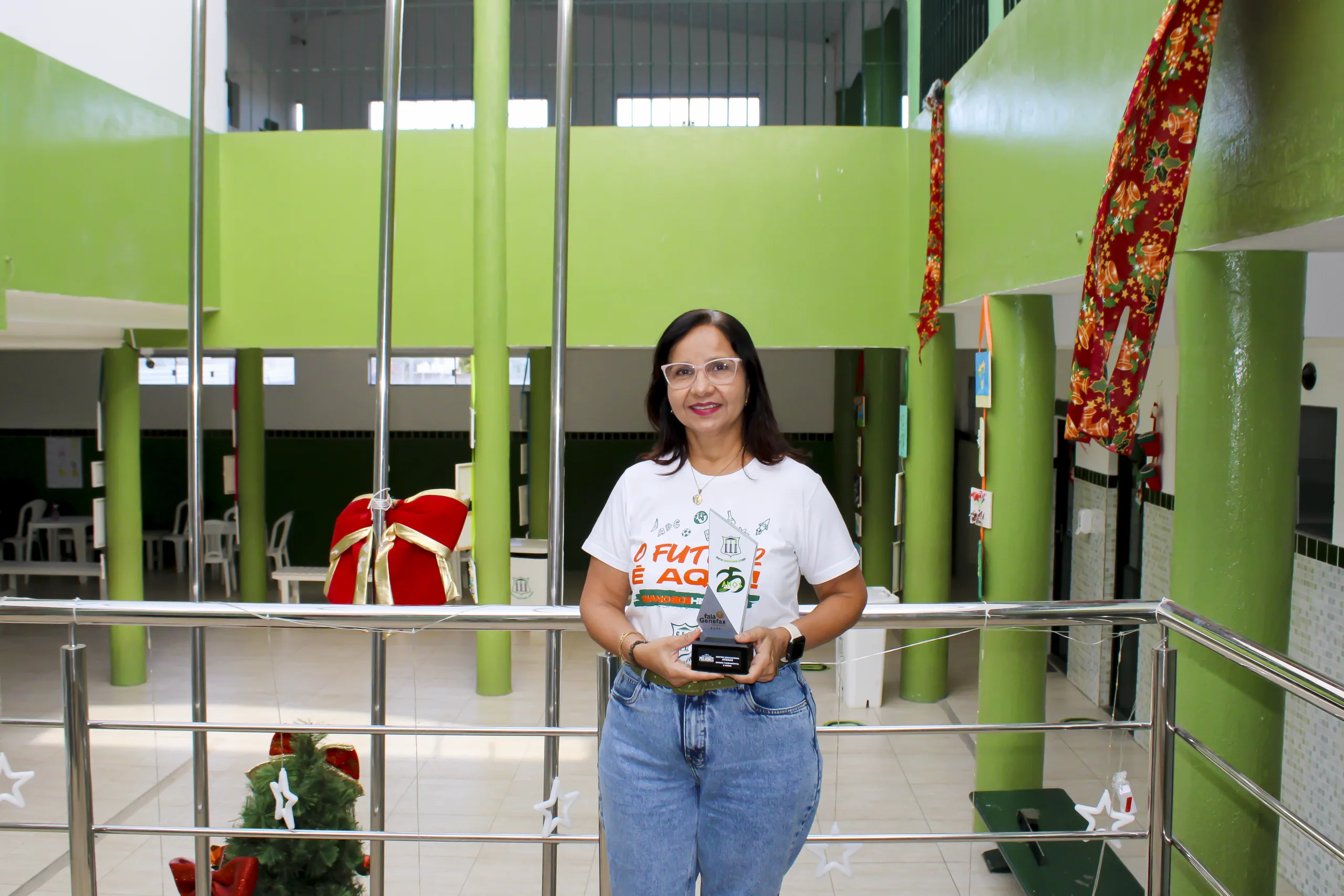 Cleuma Felix, diretora do Centro Educacional Atenas. Foto: FALA GENEFAX