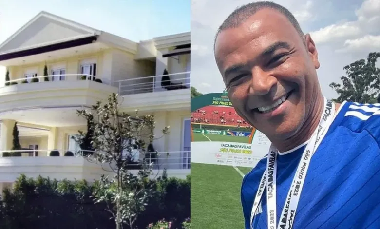 Leilão milionário: Casa luxuosa de Cafu é arrematada por R$ 25 milhões, revelando um capítulo inusitado na trajetória do ex-jogador. - Foto: Reprodução | Redes Sociais