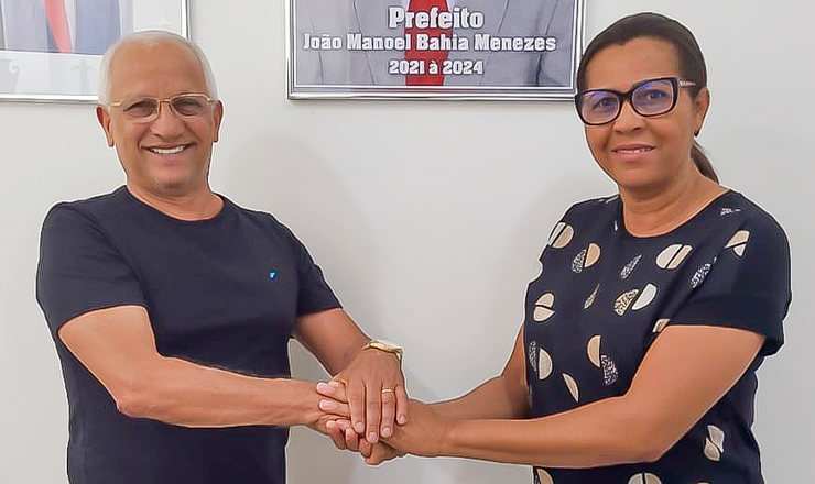 Nalvinha Batista reforça grupo político do prefeito João Bahia - Foto: Reprodução/Redes Sociais
