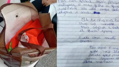 Suposta mãe de recém-nascido encontrado em sacola na BA deixou carta. Foto: Acervo Pessoal