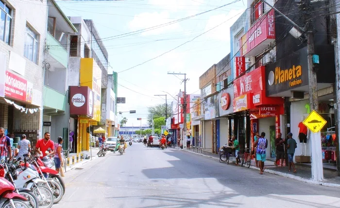 Centro de Conceição do Jacuípe - Foto: Fala Genefax