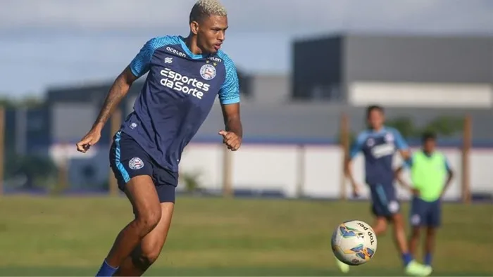 Diego Rosa deve ser um dos titulares do Esquadrão de Aço na primeira rodada do Baianão - Foto: Divulgação Tiago Caldas/EC Bahia