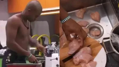 Davi lavou frango na pia da cozinha Vip - Foto: Reprodução