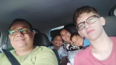 Pai, mãe, dois filhos e um sobrinho morrem em batida entre carro e carreta na Bahia — Foto: Blog Marcos Frahm