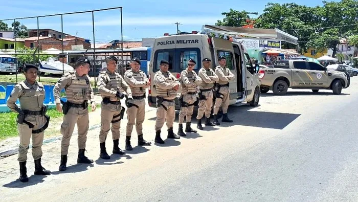 20ª CIPM faz balanço positivo das operações de Natal e Réveillon realizadas no litoral - Foto: Divulgação/PM