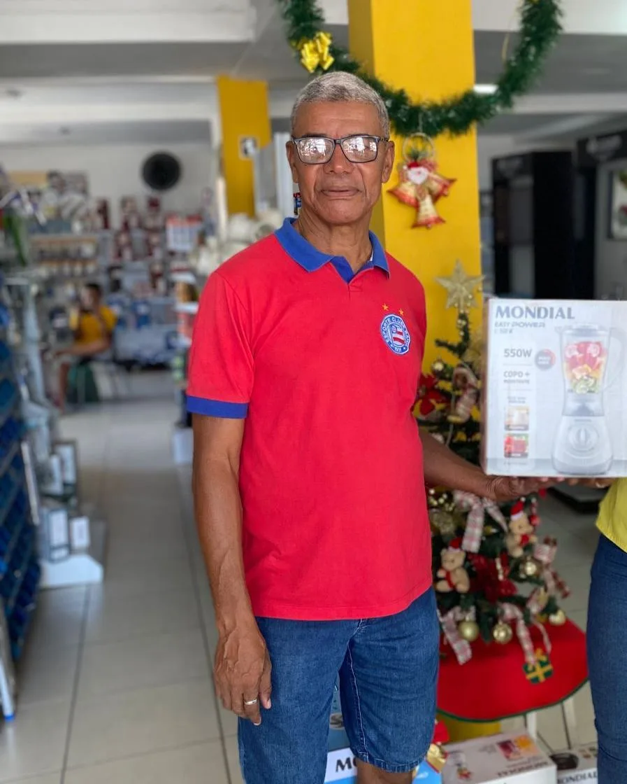 LA Madeireira realiza sorteio de aniversário. Foto: Divulgação