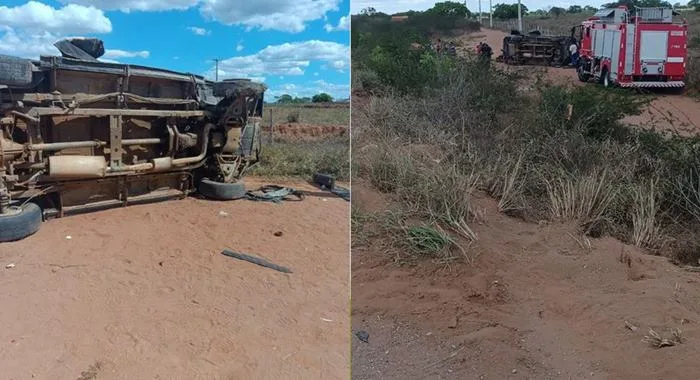 Grave acidente com van mata duas pessoas e deixa seis feridos- Foto: Reprodução/Redes Sociais