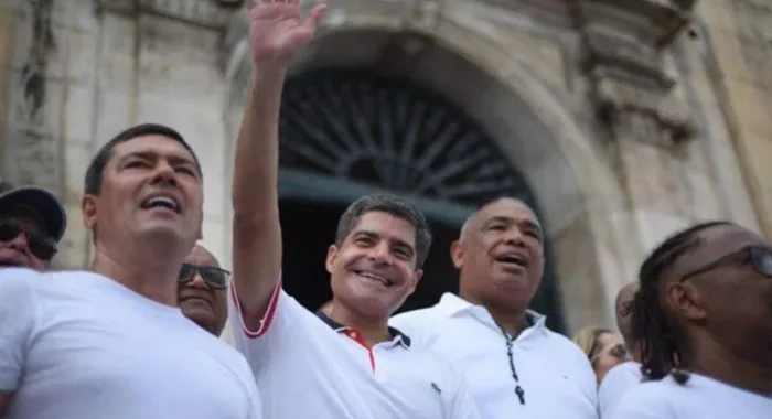 A declaração ocorreu durante a Lavagem do Bonfim desta quinta-feira (11/1). Foto: Divulgação.