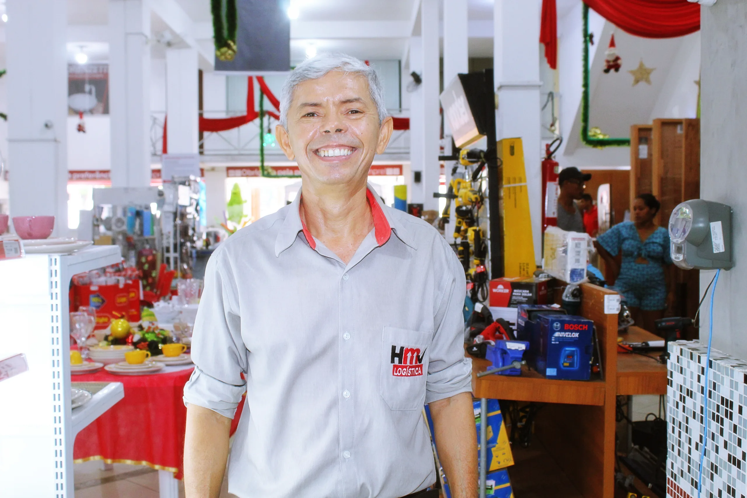 Aderval Oliveira Matos, administrador de uma loja de materiais de construção - Foto: Fala Genefax