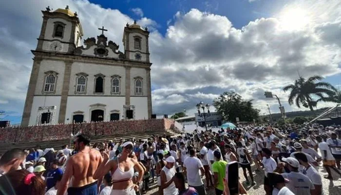 Colina Sagrada Foto: Reprodução/ Jorge Gauthier/CORREIO