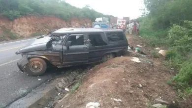 Acidente entre caminhonete e carreta deixa uma pessoa morta - Foto: Reprodução / Blog Marcos Frahm