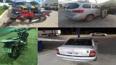 Polícia Rodoviária Federal recupera 5 veículos adulterados em menos de 24 horas-Foto: Reprodução/ Nucom PRF