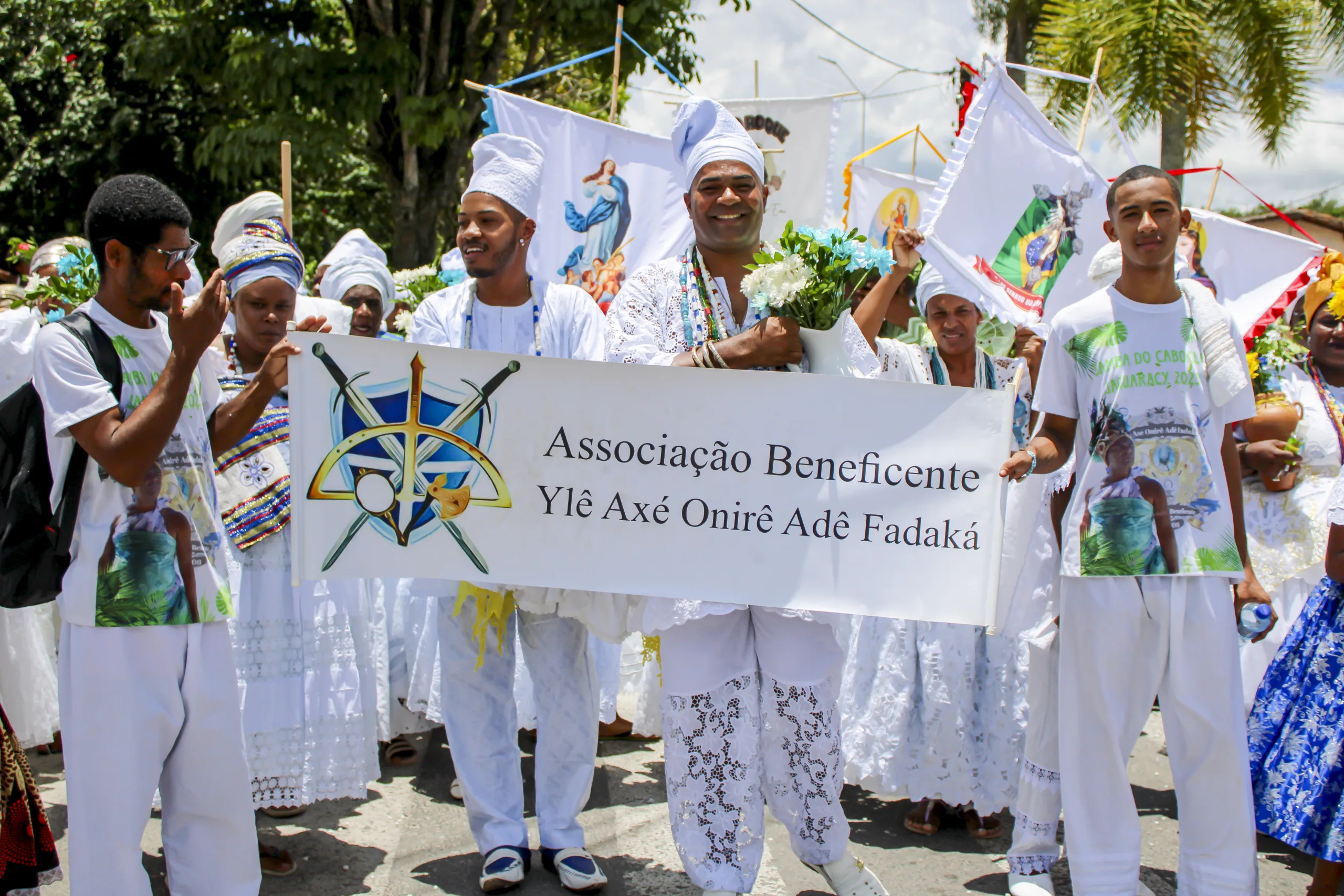 Babalorixá Derval, representante da Associação Religiosa, Cultural e Beneficente Ilê Asé Onirê Adê Fadaká - Foto: Fala Genefax