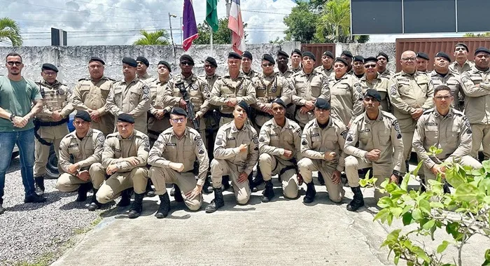 2º e 5º Pelotão de Amélia Rodrigues e Conceição do Jacuípe realizam Parada Militar - Foto: Divulgação/PM