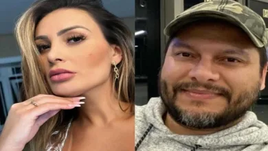 Andressa Urach e Thiago Lopes - (Foto: Reprodução/Instagram )