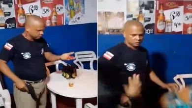 Vídeo que circula nas redes sociais mostram todo o caso - Foto: Reprodução/Redes Sociais