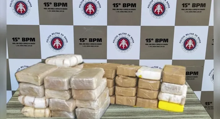 Denúncias anônimas ajudam a polícia a apreender 37kg de drogas- Foto: Reprodução/PM