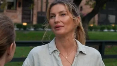 Gisele Bündchen durante entrevista ao Fantástico - Foto: Reprodução/TV Globo