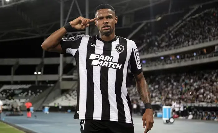 Júnior Santos se isola como maior artilheiro do Botafogo na história da Libertadores — Foto: Vítor Silva/Botafogo