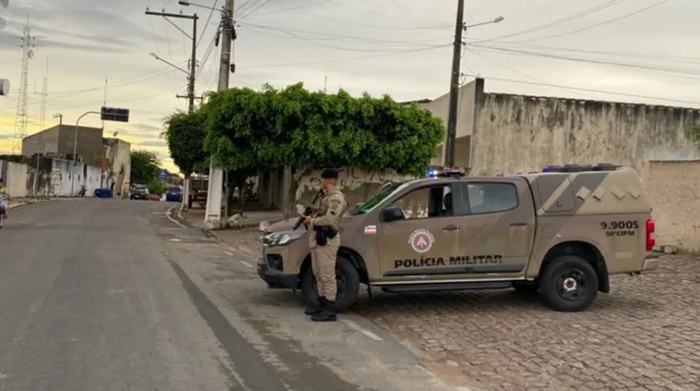 Efetivo foi reforçado nas ruas de todas as cidades do estado - Foto: Reprodução/ SSP/BA